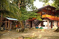 Tauchbasis des Murex Bangka Resort