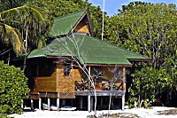 Bungalow des Lankayan Island Resort
