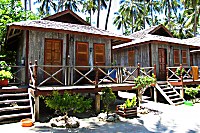 Bungalows des Sipadan Mabul Resort