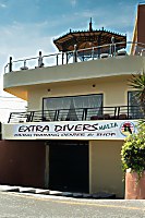 Eingang zur Extra Divers Tauchbasis Malta
