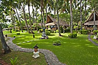 Gartenanlage des Alam Anda Resorts