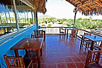 Balkon des Restaurants im Cabo Pulmo Beach Resort