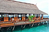 Restaurant des Kapalai Island Resort