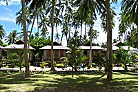 Bungalows des Sipadan Mabul Resort